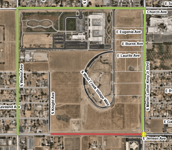 CIERRE DE LA AVENIDA&nbsp;JENSEN